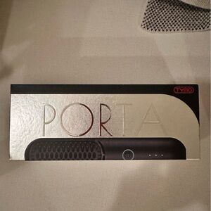 TYMO PORTA HAIR STRAIGHTENER Cordless & portable with open box case charger